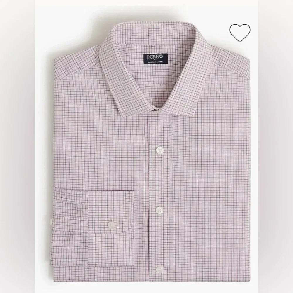 NWT J Crew Men's Slim Performance Dress Shirt